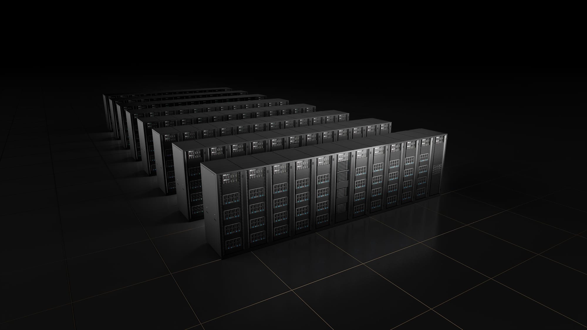 A datacenter filled with Grace Hopper MGX systems